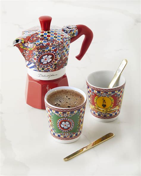 dolce and gabbana espresso pot